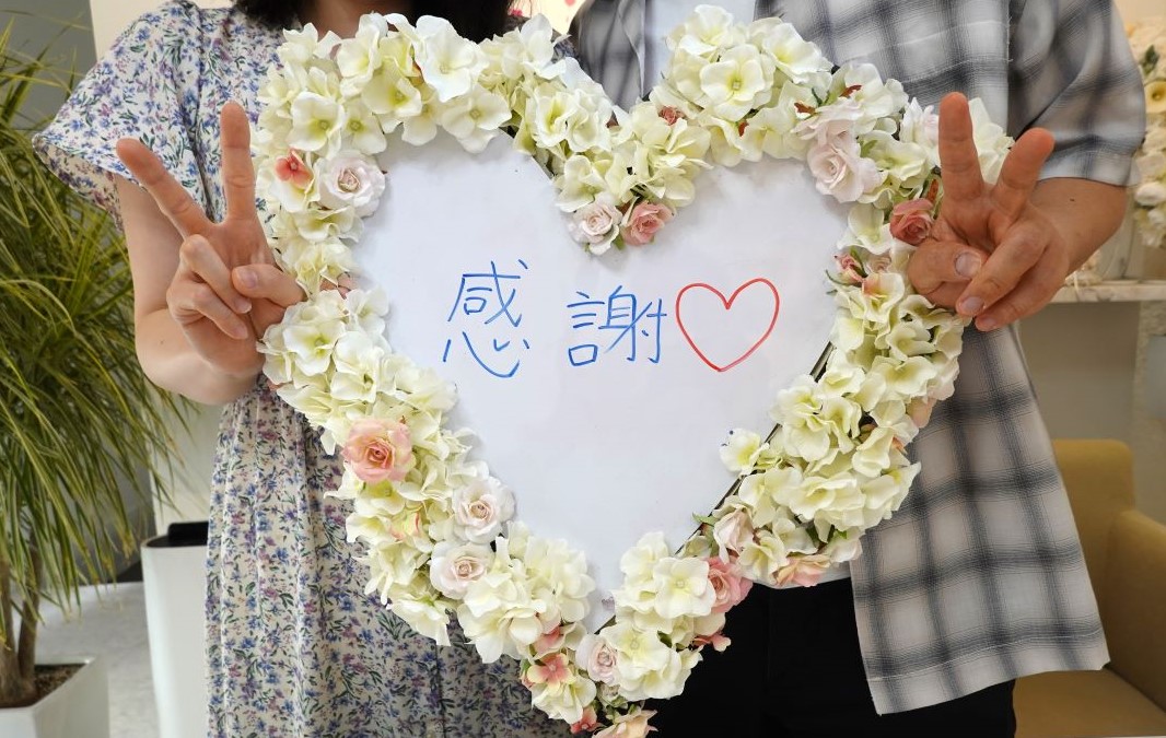 優しい彼とちょっぴり恥ずかしがり屋の彼女の甘～いご成婚です💕