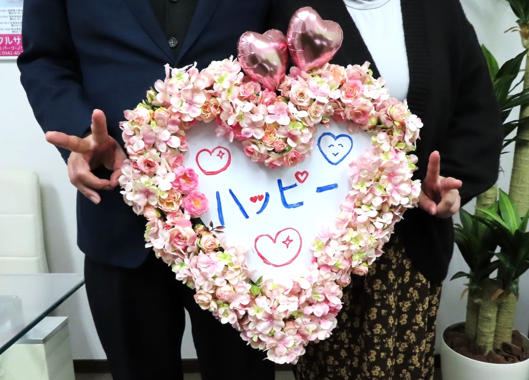 やっと結婚が決まって今はホッとしています💕 人気のお二人のご成婚です(^O^)／