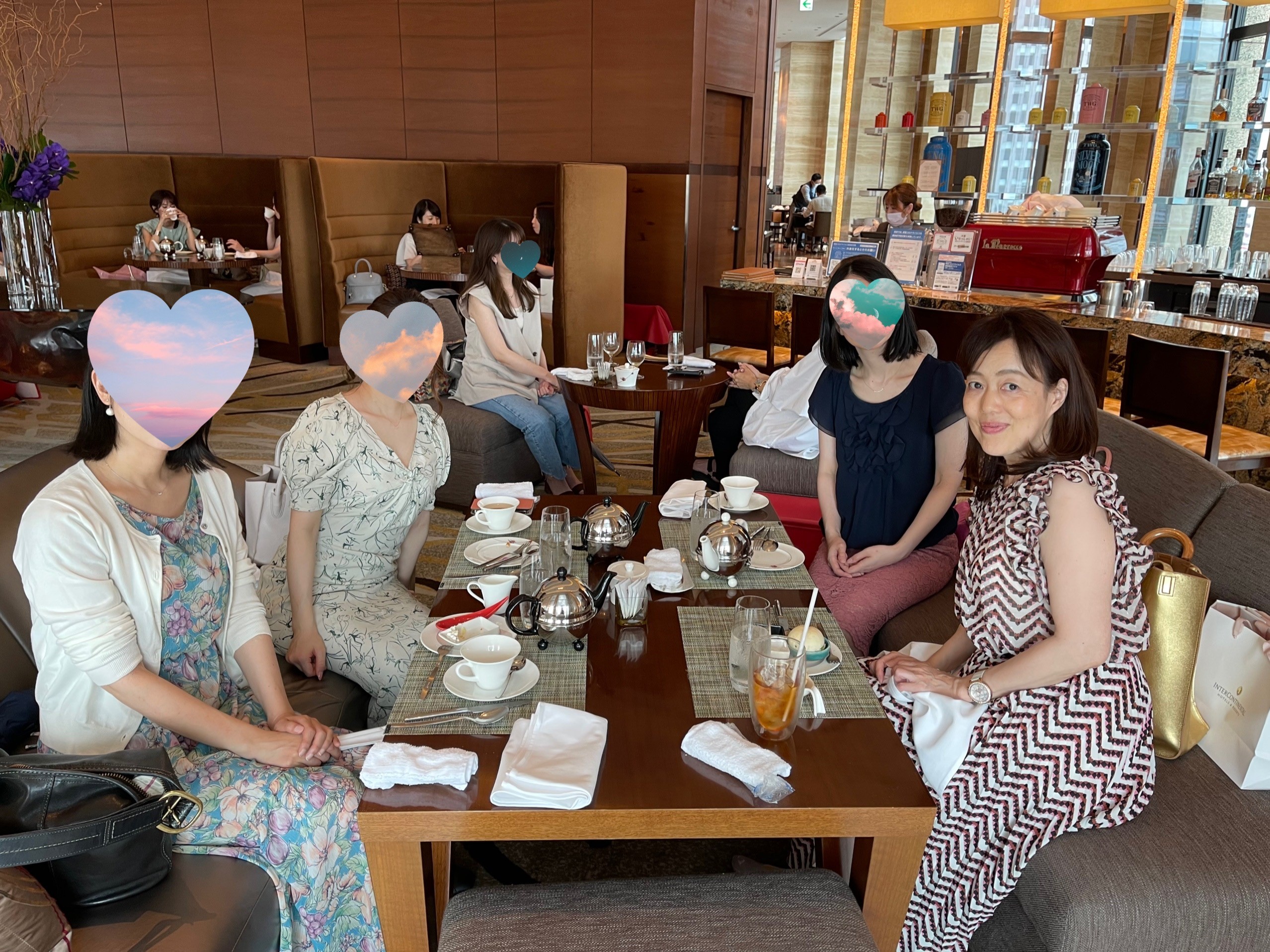 アフタヌーンティーしながら婚活女子会♡＠インターコンチネンタルホテル大阪