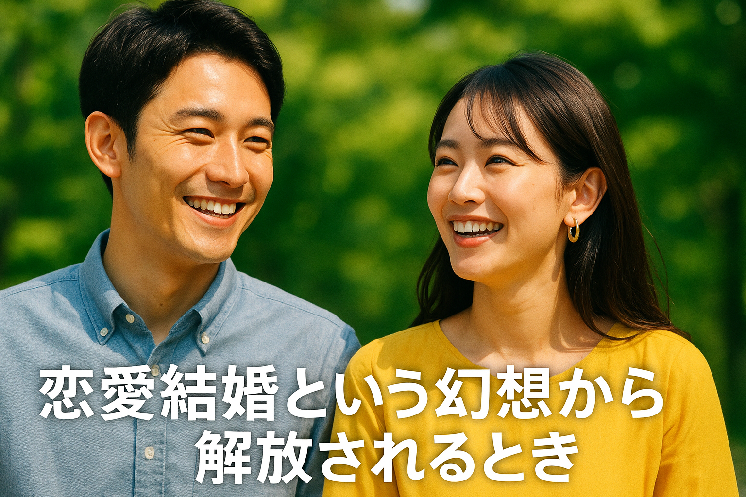 恋愛結婚という幻想から解放されるとき