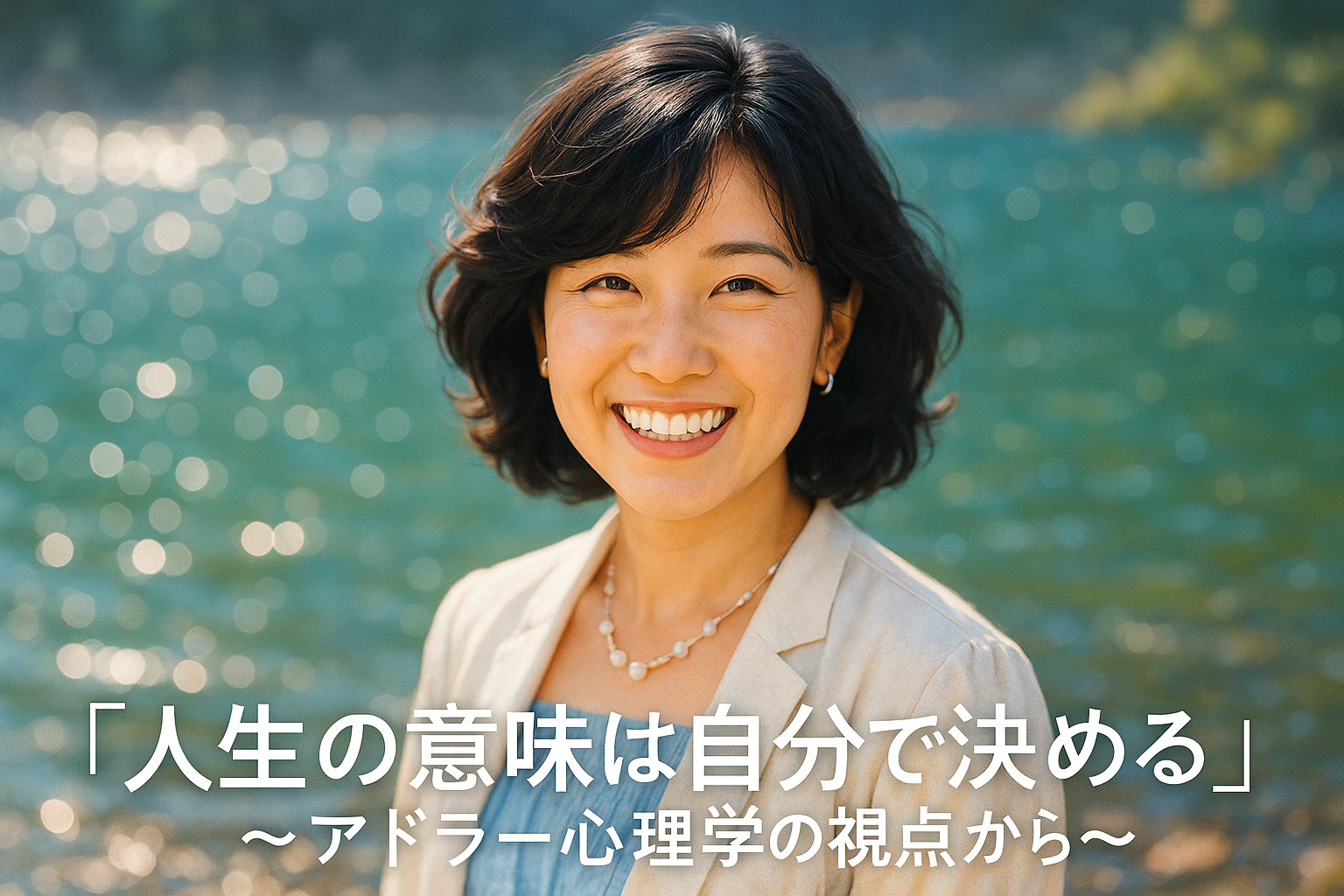 「人生の意味は自分で決める」〜アドラー心理学の視点から〜