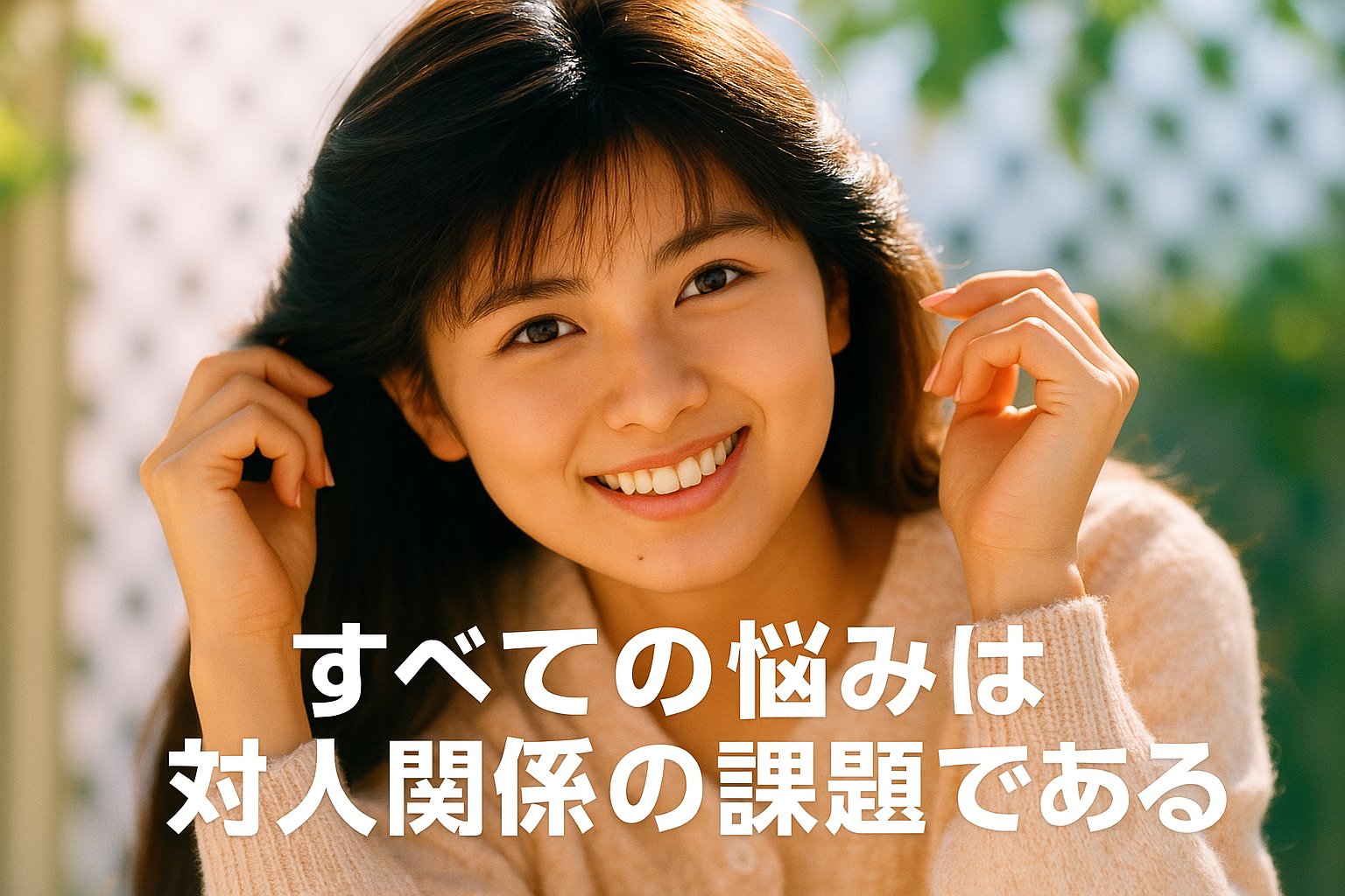 「すべての悩みは対人関係の課題である」〜アドラー心理学の視点から〜